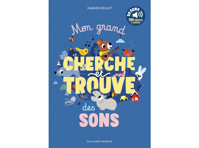 MON GRAND CHERCHE ET TROUVE DES SONS - 50 SONS - 100 OBJETS A TROUVER