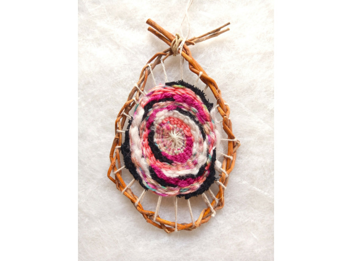 suspension décorative en saule