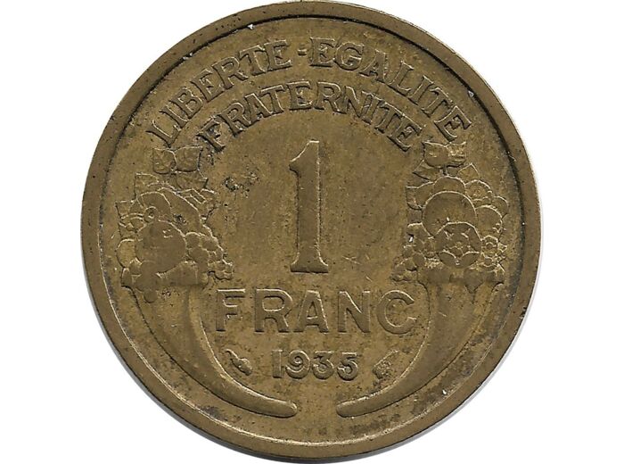 FRANCE 1 FRANC MORLON 1935 TB+