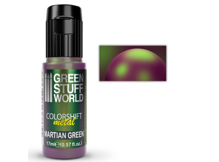 Peinture - Colorshift Metal "Chameleon" 17ml - Martian Green