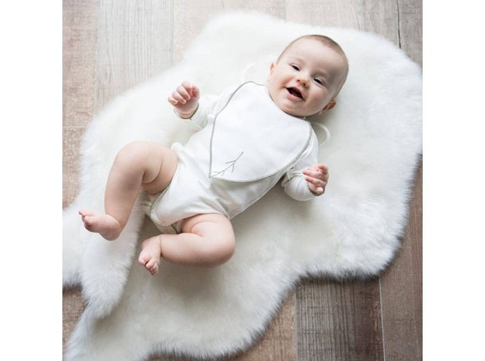 Bavoir Interlock coton bio