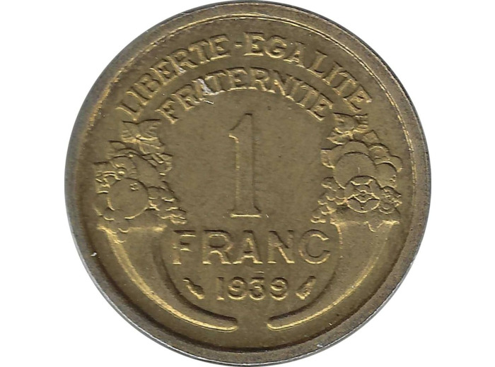 FRANCE 1 FRANC MORLON 1939 SUP-
