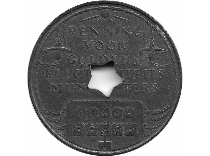 HOLLANDE (PENNING VOOR GULDENS ELECT TEITS MUN TERS) JETON ZINC TTB+