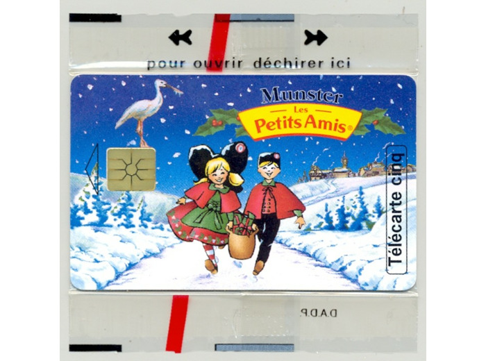 TELECARTE NSB 5 UNITE 04/97 MUNSTER CIGOGNE GN367