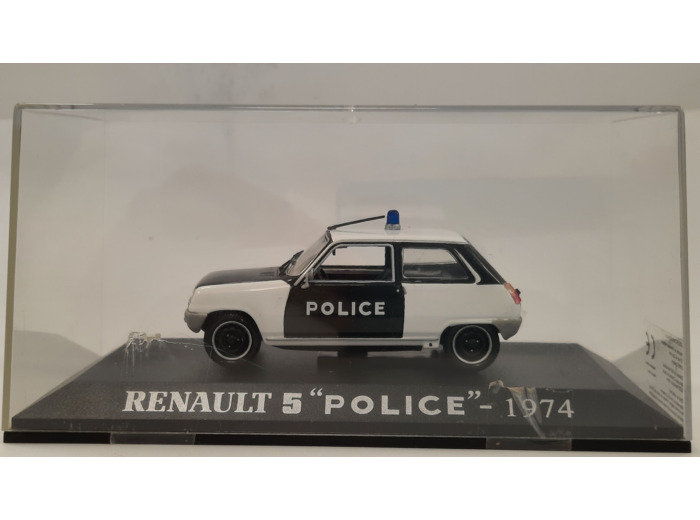 RENAULT 5 "POLICE" 1974 1/43 BOITE D'ORIGINE