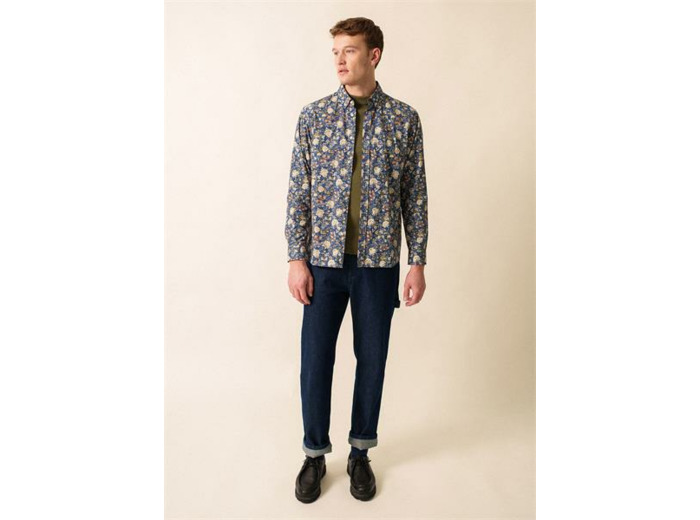 Chemise à fleurs Livio en coton