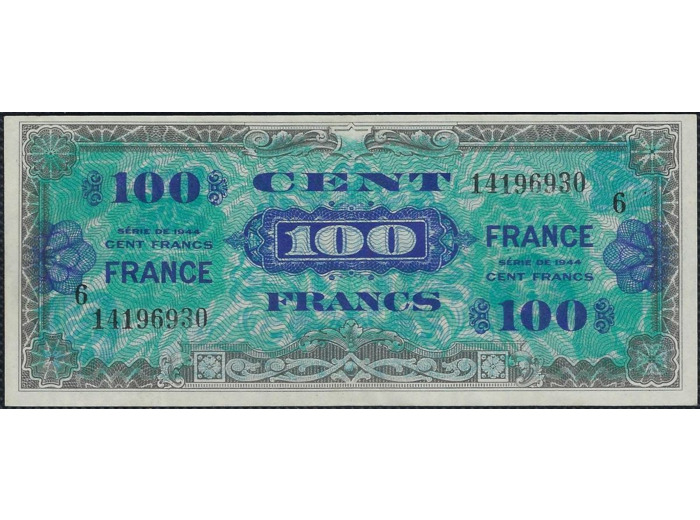 FRANCE 100 FRANCS FRANCE Type 1945 SERIE 6 TTB+ 930