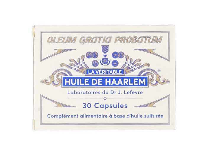 Huile de Haarlem 30 Capsules