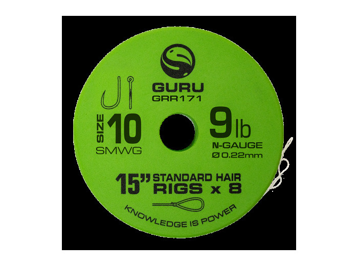 SMWG standard hair rig 15'guru