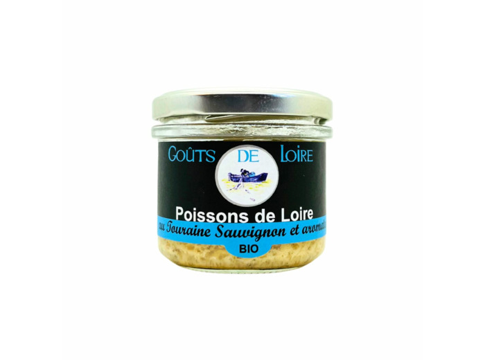 Rillettes de poissons blanc de Loire au Touraine sauvignon et aromates