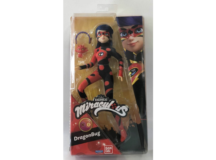 FIGURINE MIRACULOUS DRAGONBUG BANDAI NEUF