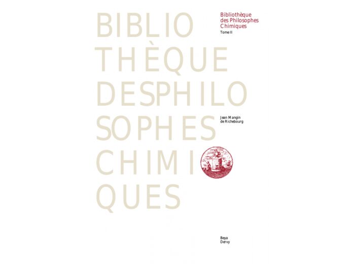 BIBLIOTHÈQUE DES PHILOSOPHES CHIMIQUES 2-3