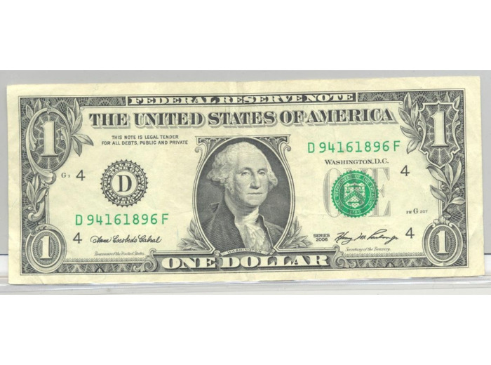 AMERIQUE U.S.A.  (OHIO) 1 DOLLAR 2006 SERIE D TTB+