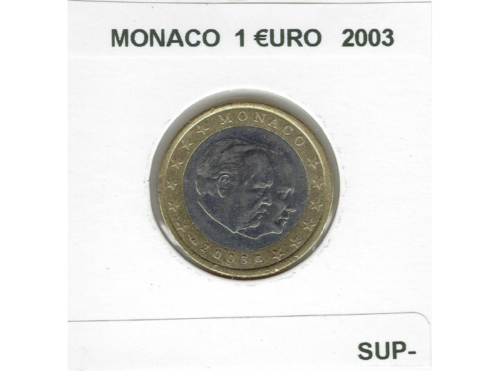MONACO 2003 1 EURO SUP-