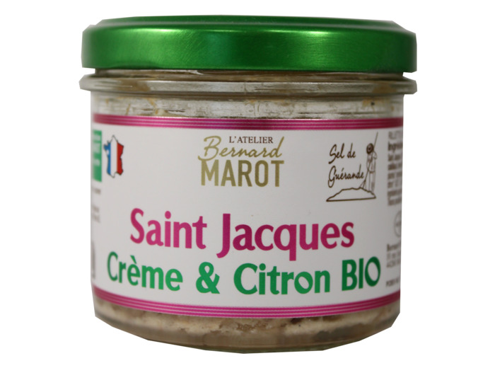 Saint-Jacques Crème & Citron Bio