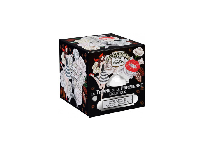 Tisane de la Parisienne biologique 24 sachets boite métal