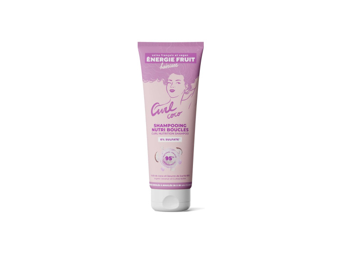 Shampoing Cheveux ondulés à bouclés Coco Karité 250ml