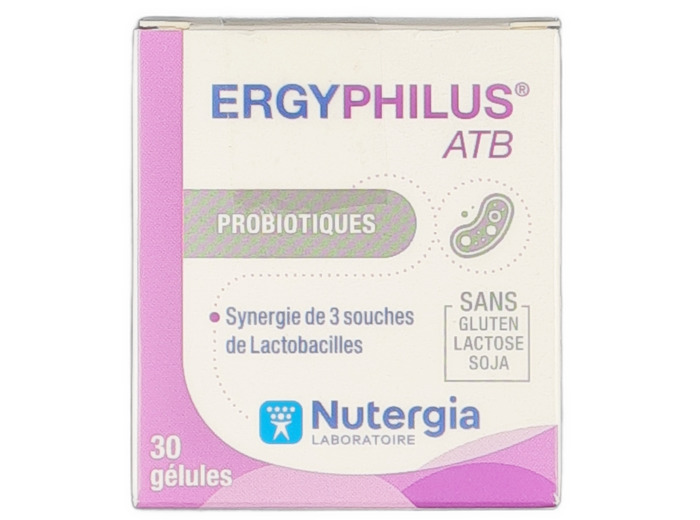 Ergyphilus ATB Probiotiques 30 Gélules 13g