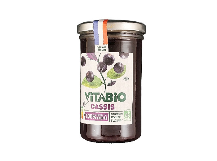 Confiture Cassis 275g Bio