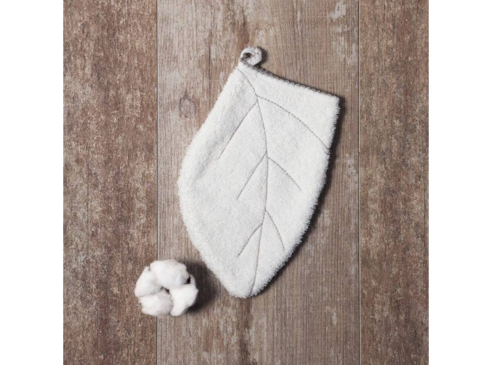 Gant de toilette en coton bio