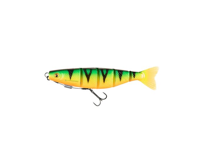 pro shad jointed 14cm fire tiger