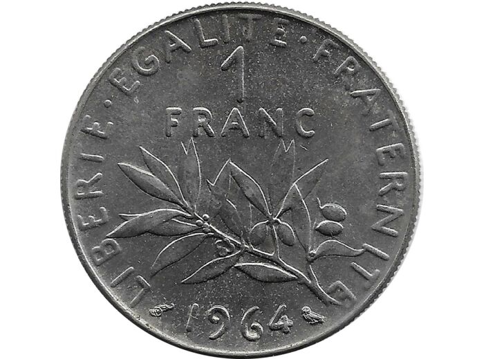 FRANCE 1 FRANC ROTY 1964 SUP/NC