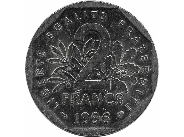 FRANCE 2 FRANCS ROTY 1996 TTB+