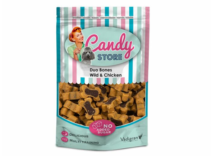 Candy Duo bones Gibier & poulet - 180g