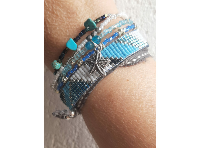 BRACELET MANCHETTE OCEAN STAR