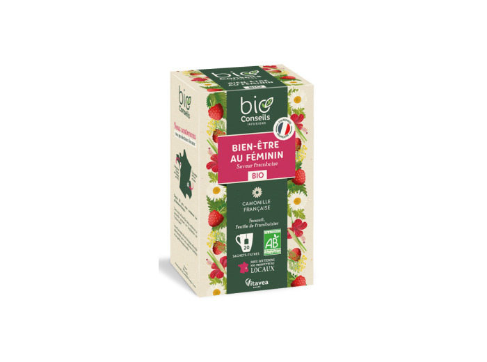 Infusion Bien être au féminin bio 20 sachets 30g