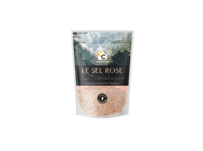 Sel Rose fin de l'Himalaya sachet 500g