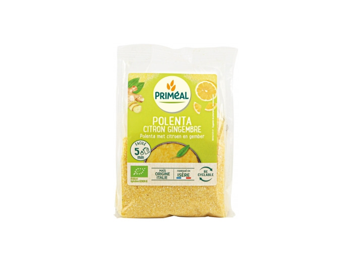 Polenta Citron et Gingembre prêt en 5 minutes 250g