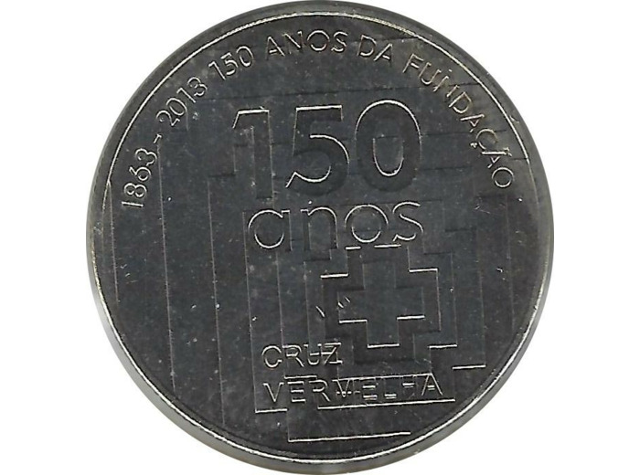 PORTUGAL 2013 2,50 EURO CRUZ VERMELHA