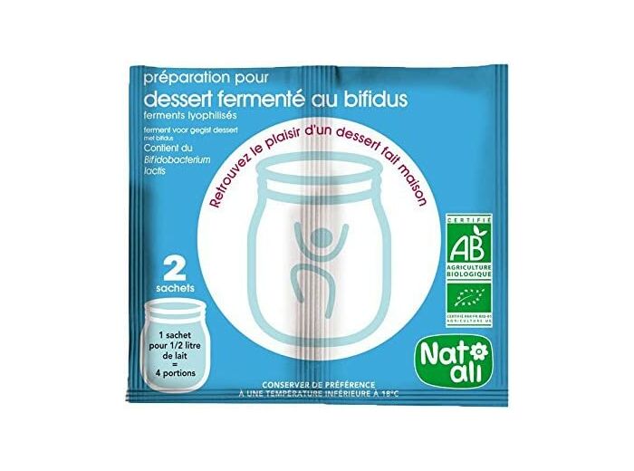 Ferment yaourt Bifidus nature 2x6g Nat Ali