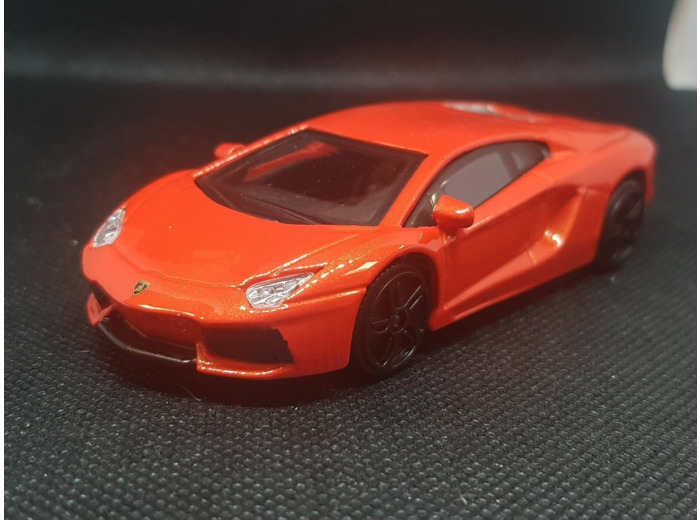 LAMBORGHINI AVENTADOR LP007-4 ORANGE 1/43 BOITE