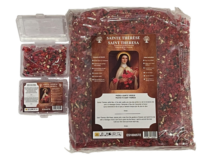 Encens en Grains Sainte Thérèse - Sachet de 1 Kilo