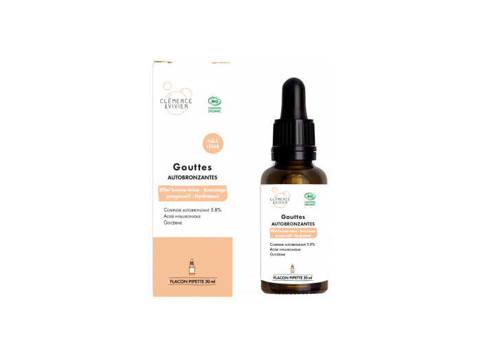 Gouttes autobronzantes hâle léger 30ml