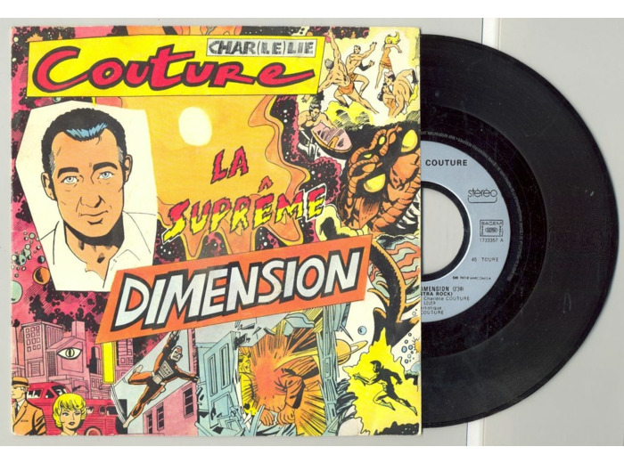 45 Tours CHARLELIE COUTURE "LA SUPREME DIMENSION" / "TU JOUES TOUJOURS"