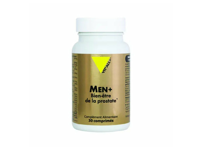 Men+-Complexe pour la prostate-60 comprimés-Vit'all+
