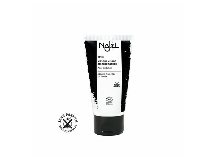 Masque visage au charbon - Najel