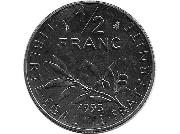 FRANCE 1/2 FRANC ROTY 1995 SUP/NC