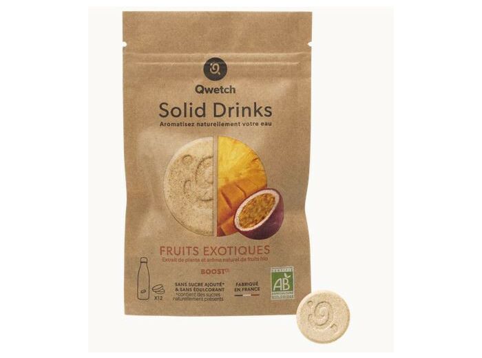 SOLID DRINKS EAU AROMATISEE AUX FRUITS EXOTIQUES