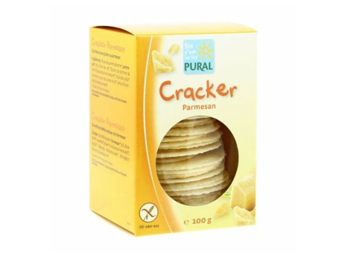Cracker Parmesan Bio-100g-Pural