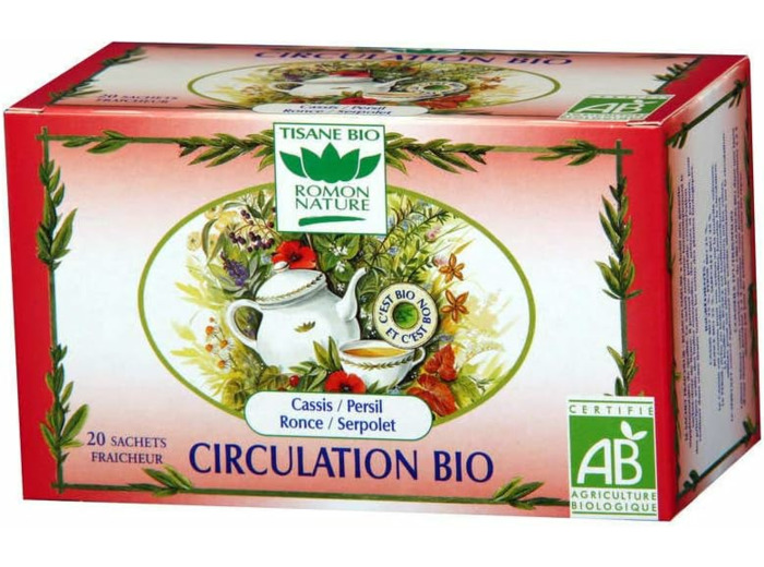 Infusion circulation 20x1,6g Romon Nature
