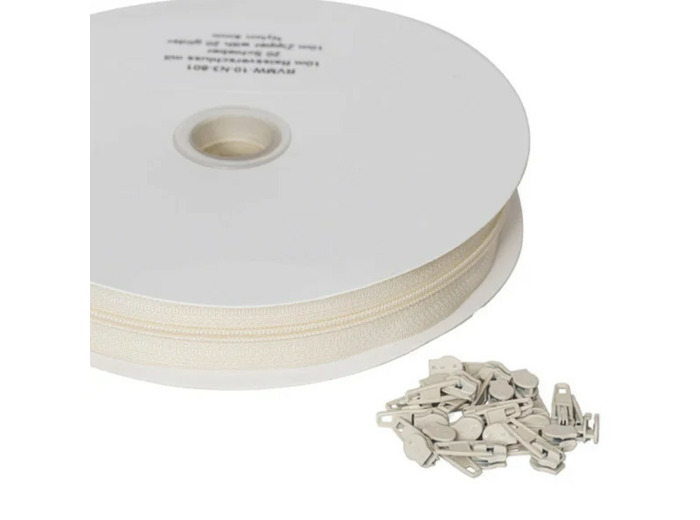 Rouleau Fermeture 10ml en 4mm Ecrue N3-801