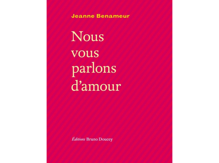 NOUS VOUS PARLONS D'AMOUR