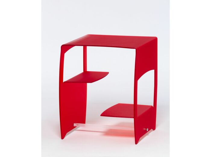 Table d'appoint rouge - console