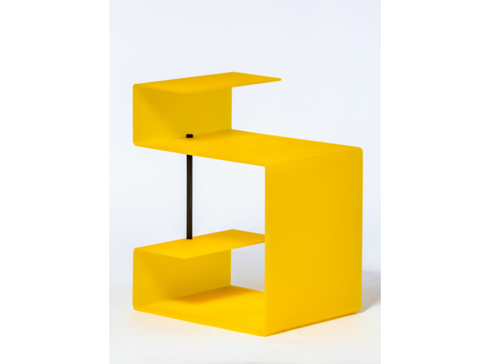 Table d'appoint jaune - console