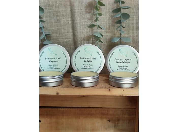 Baume corporel nourrissant karité parfumé – Douceur envoûtante