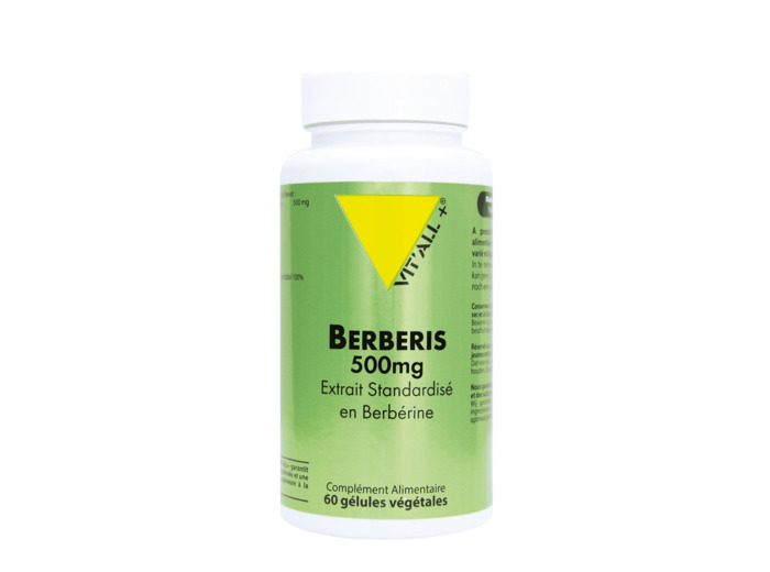 Berberis 500 mg extrait standardisé-60 gélules-Vit'all+